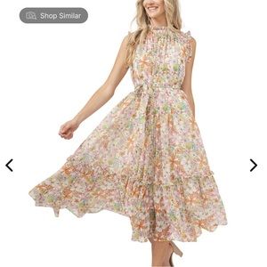 Nwt Cece Floral Dress in Size L